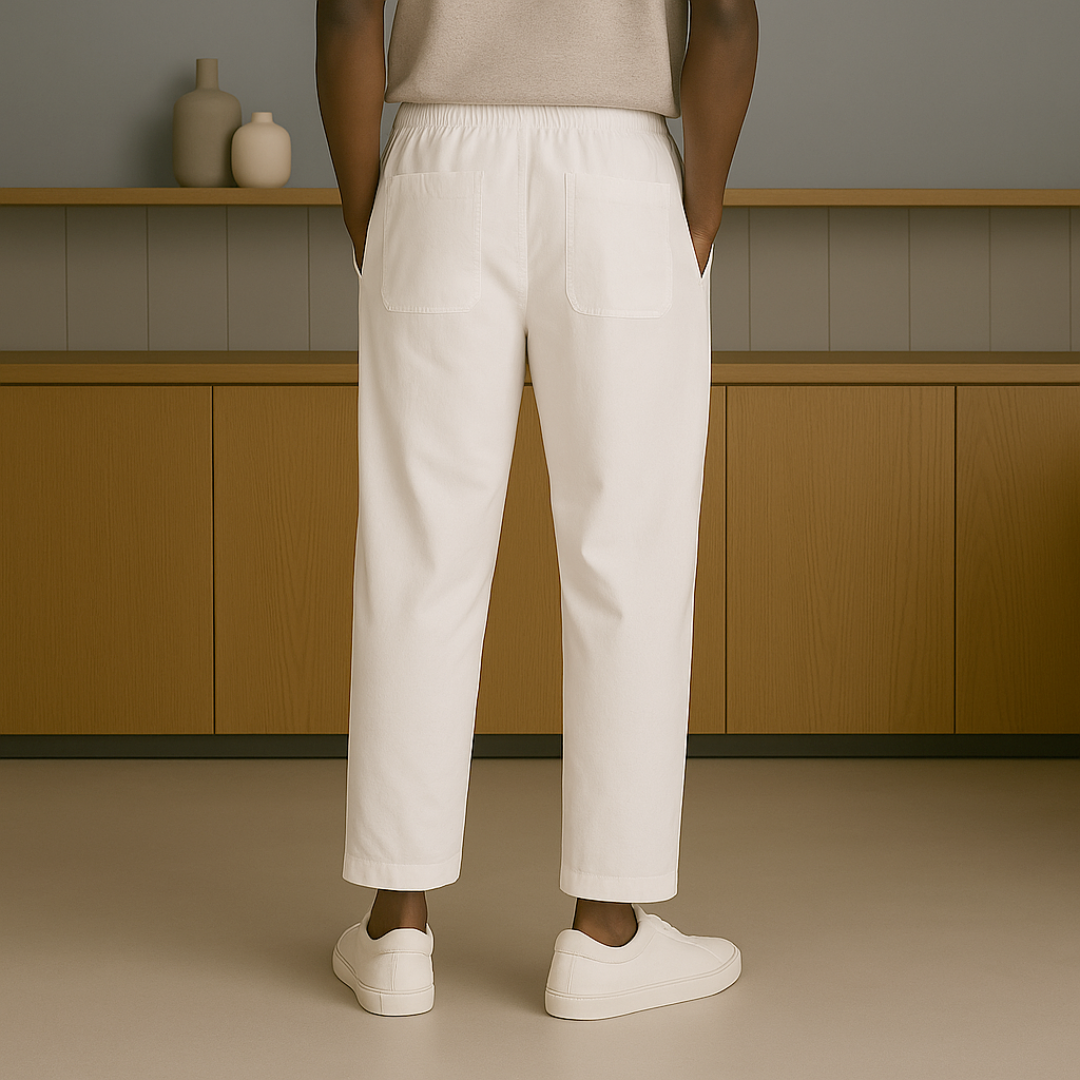 Capri Linnen Broek Heren | Mio Voir