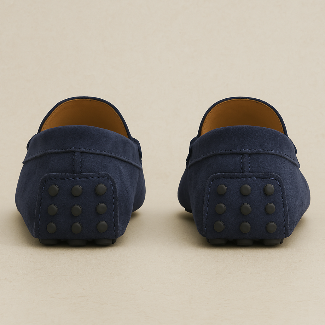 Marina Élégance Suede Loafers Heren | Mio Voir