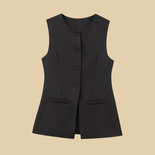 Napoli Mouwloos Blazertop Dames | Mio Voir