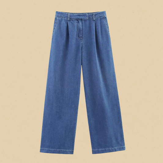 Como Denim Broek Blauw Dames | Mio Voir