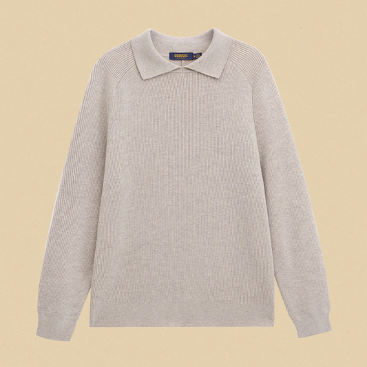 Napoli Gebreide Polo Longsleeve Heren | Mio Voir