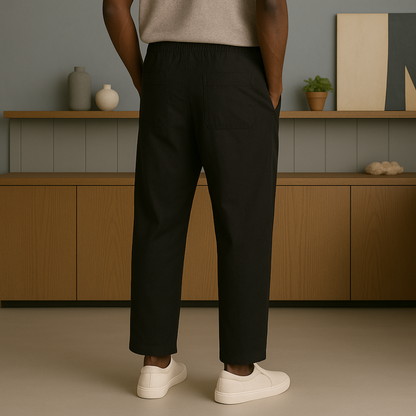 Capri Linnen Broek Heren | Mio Voir