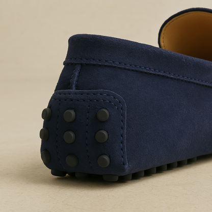 Marina Élégance Suede Loafers Heren | Mio Voir