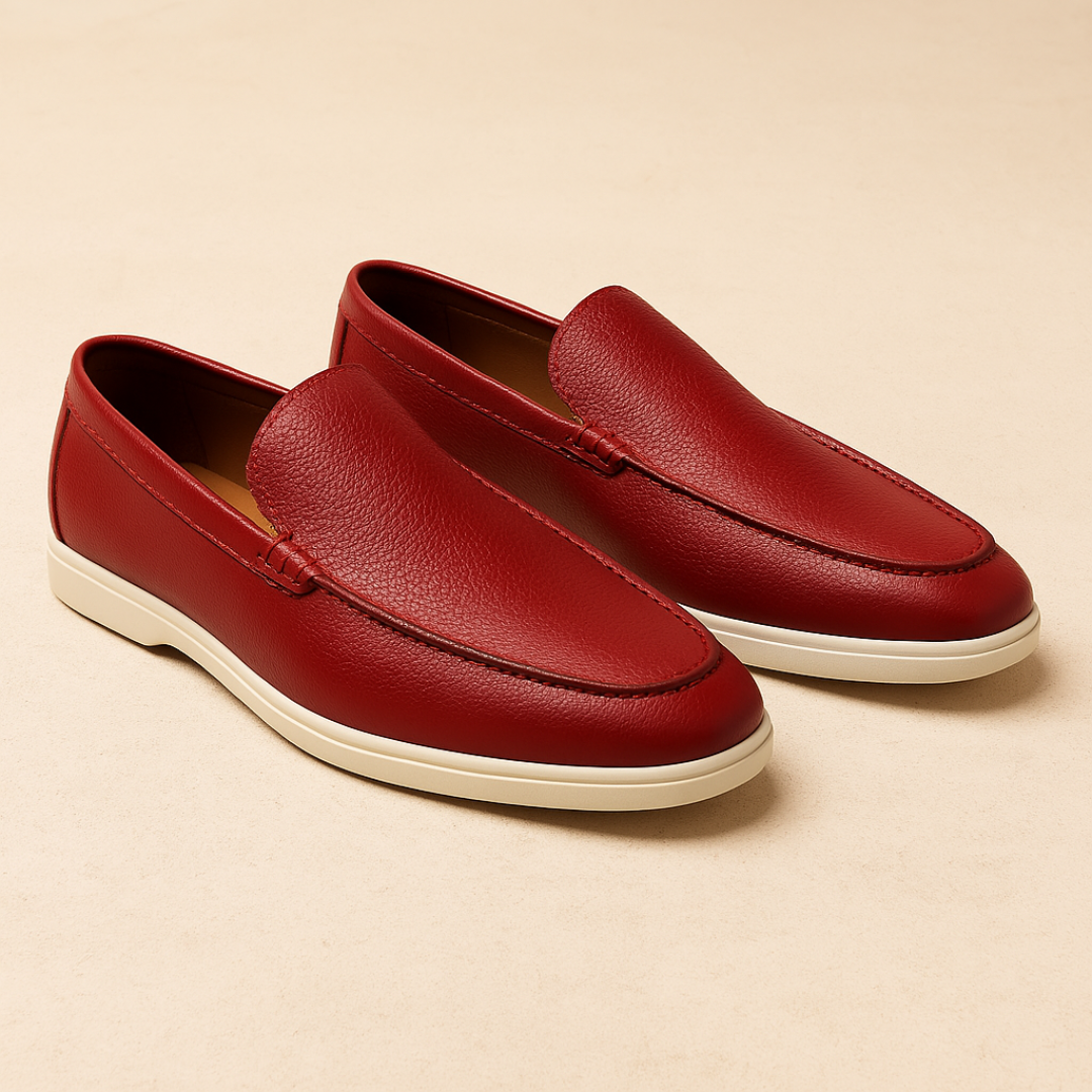Milano Classique Leren Loafers Heren | Mio Voir