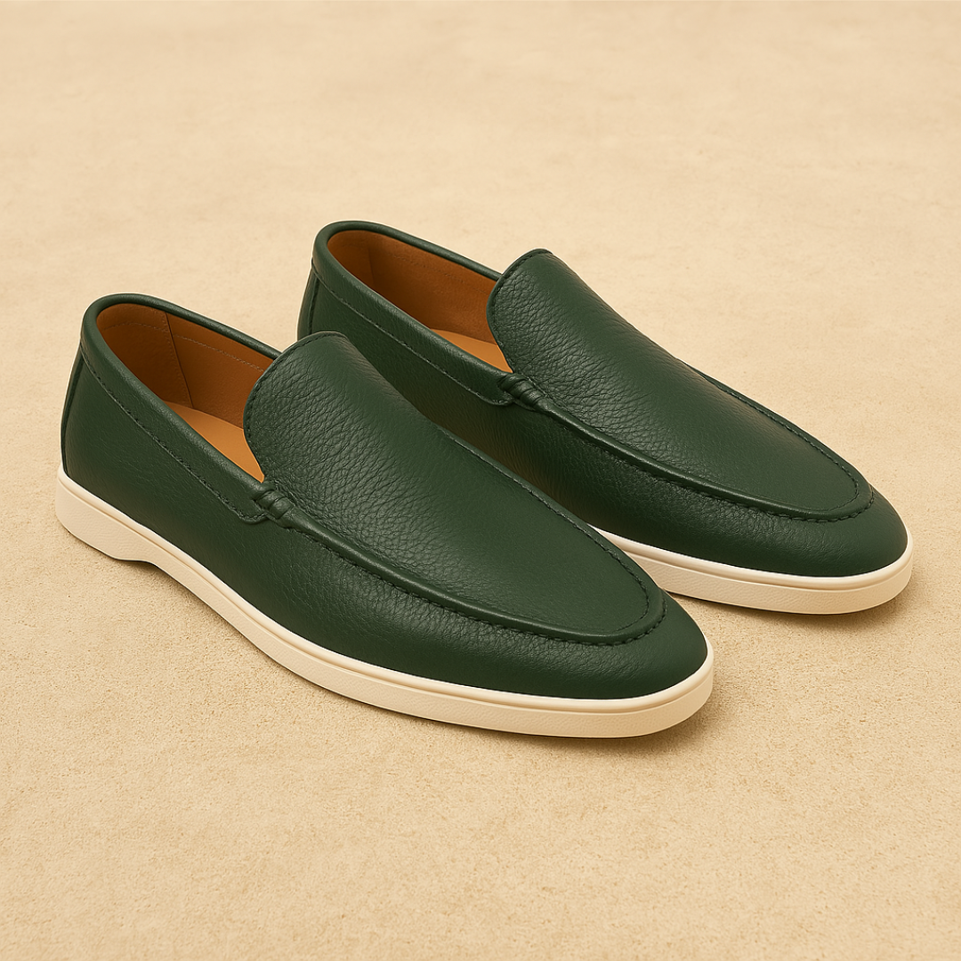 Milano Classique Leren Loafers Heren | Mio Voir