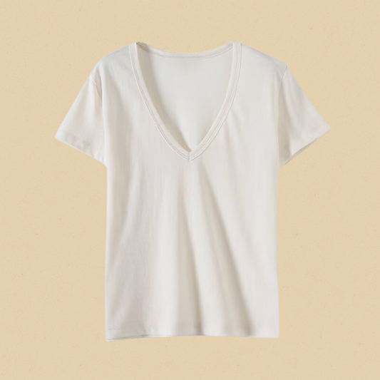 Napoli V-Hals T-Shirt Dames | Mio Voir